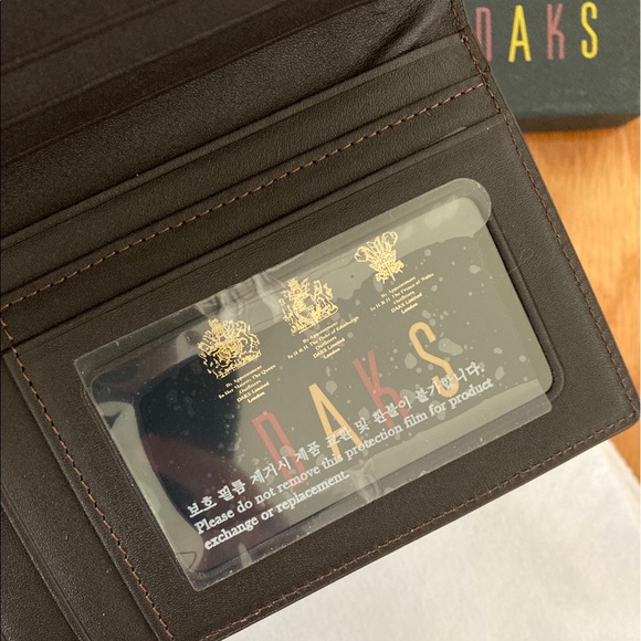 Daks London (Daks) wallet (NEW) - Picture 3 of 4